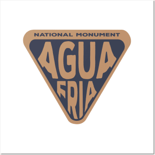 Agua Fria National Monument name triangle Posters and Art